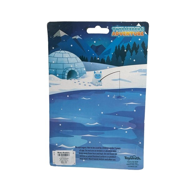 Toysmith YETI Iceberg Adventure Toy New in Box Play With Him In The Icy Slime - Picture 2 of 7